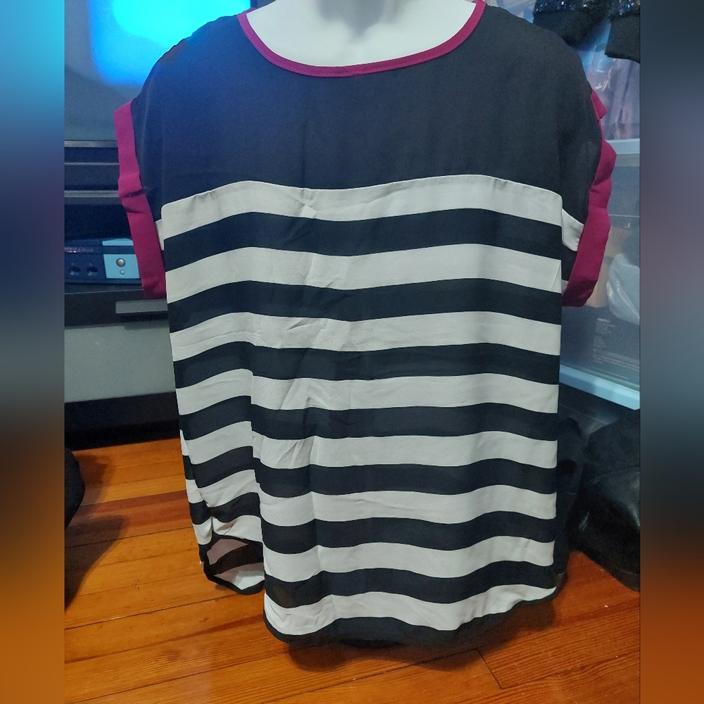 Ashley Stewart top size 12